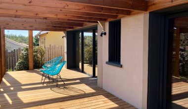 G0116 Modernes Ferienhaus in erster Reihe gegenüber der Dünen
