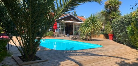 A0357 Interessantes Poolhaus in Cap Ferret