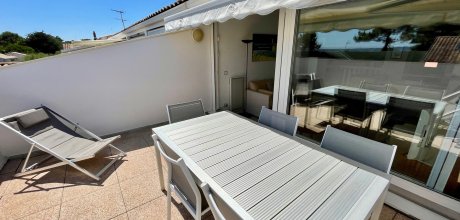 A0312 Komfortables Apartment im Herzen von Cap Ferret, 2 Schritte zum Buchtstrand