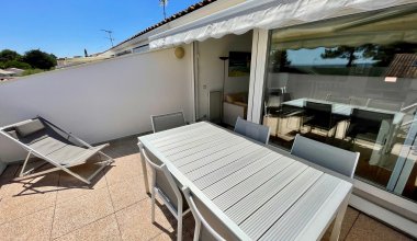 A0312 Komfortables Apartment im Herzen von Cap Ferret, 2 Schritte zum Buchtstrand