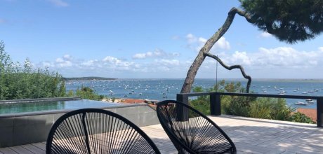 A0039 Unique luxury villa with panoramic bay views, infinity pool and sauna
